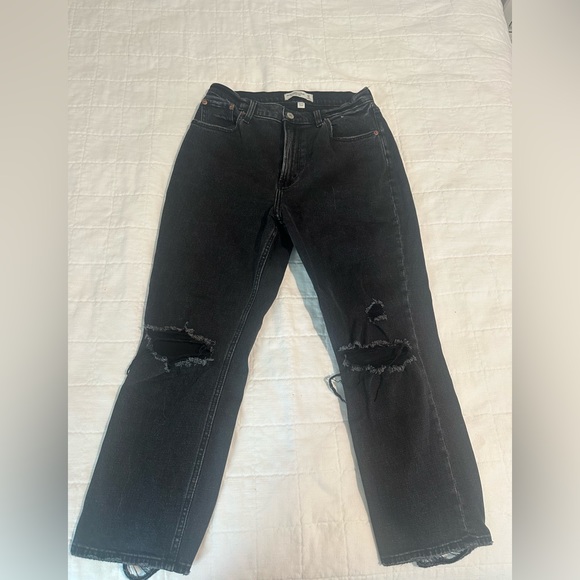 Abercrombie & Fitch Denim - Abercrombie & Fitch - The Ankle Straight Jeans - Curve Love 4S